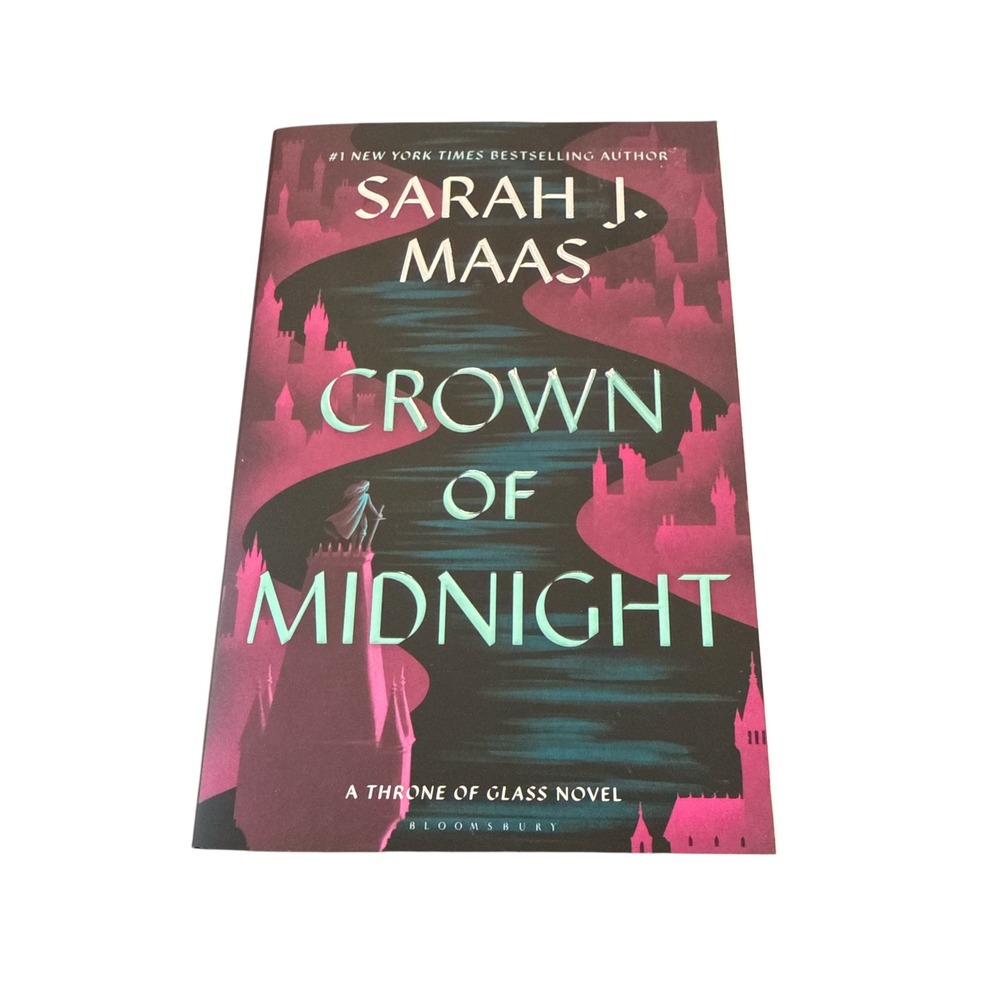 Crown of Midnight Sarah J Maas Throne of Glass Book 2 Paperback Bloomsbury YA